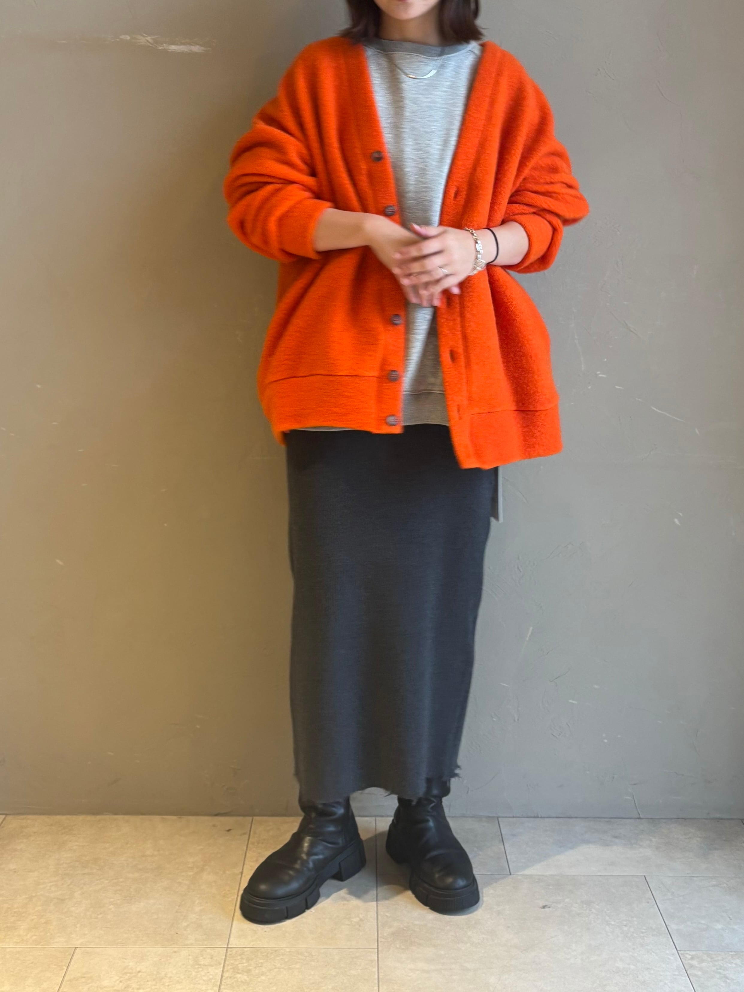 cafune; 】スライバーVネックカーディガン | valance 福井