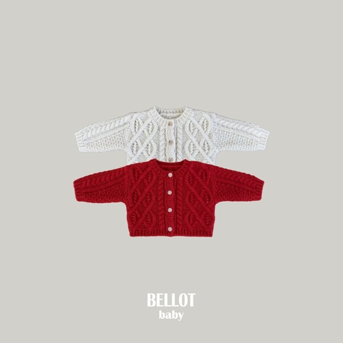 BELLOT［取寄］baby / alpha cardigan 25winter