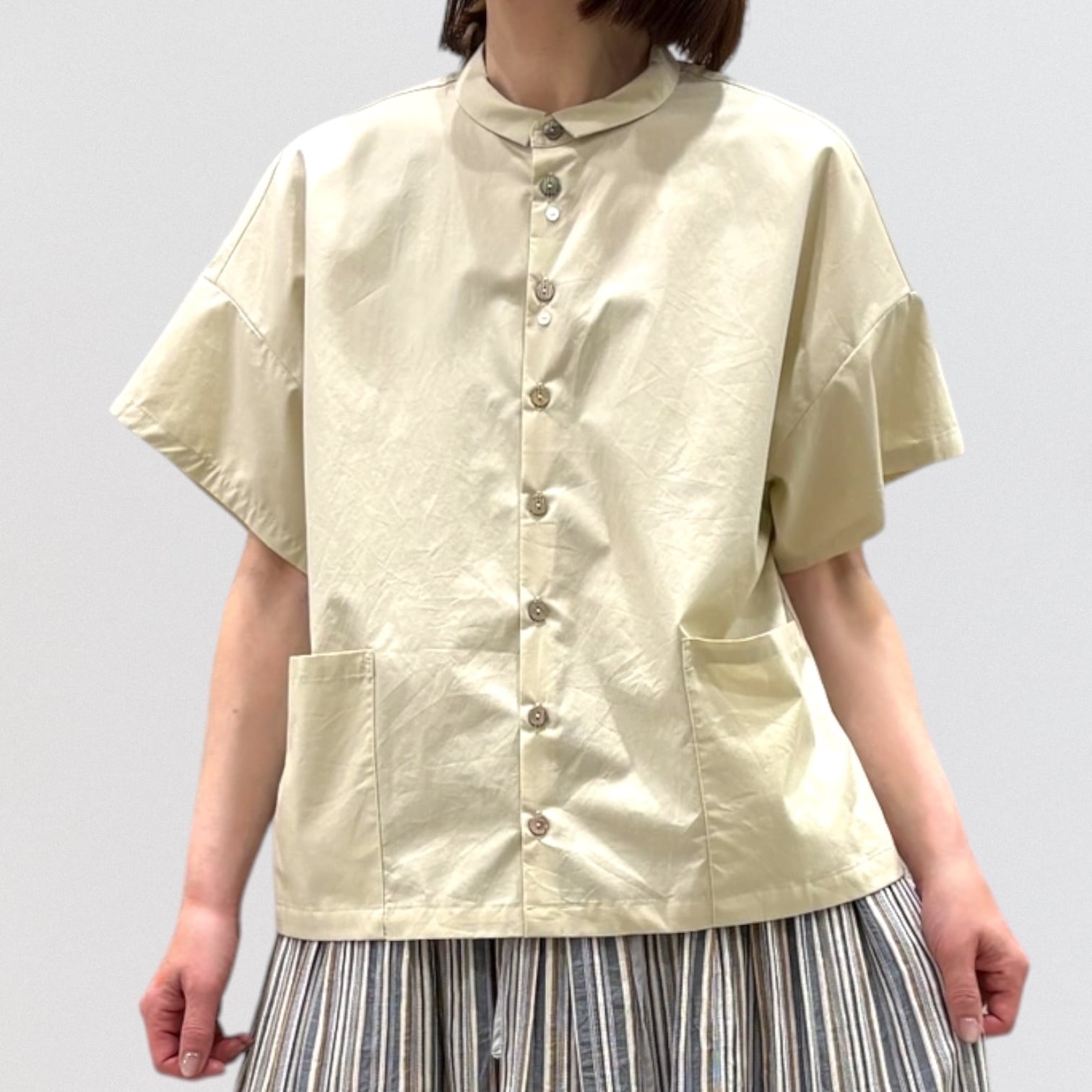 vm typewriter cloth front pocket shirt | CoCo Cuore