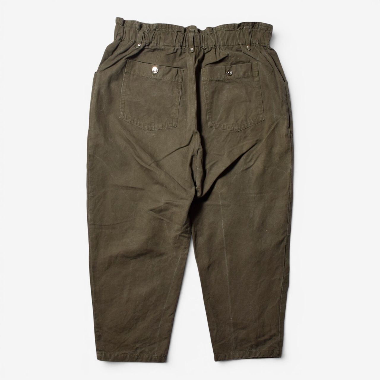 00s BANANA REPUBLIC リネンコットン パンツ オリーブ