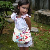 ruaオリジナル ママバッグ 星の花 【S】