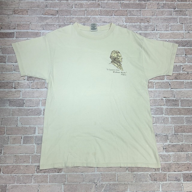 THOMAS JEFFESON T-SHIRT L