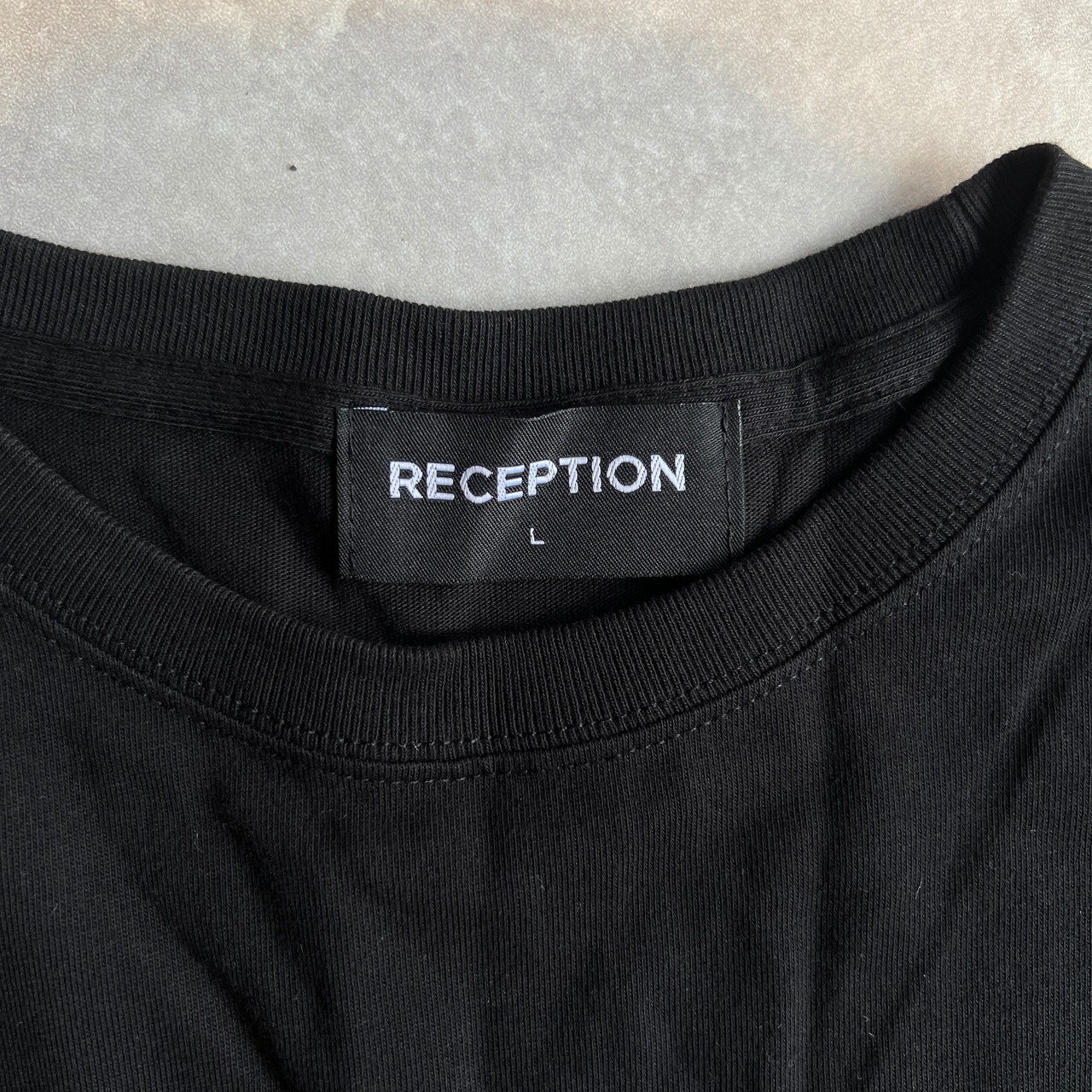 RECEPTION New York Brooklyn Tee BLACK
