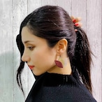 Leather Earring_04 / ピアス