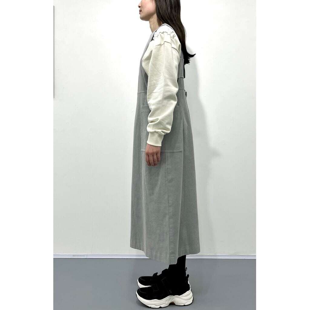 futatsukukuri / ボタンのワンピース(Blue) | new pure plus