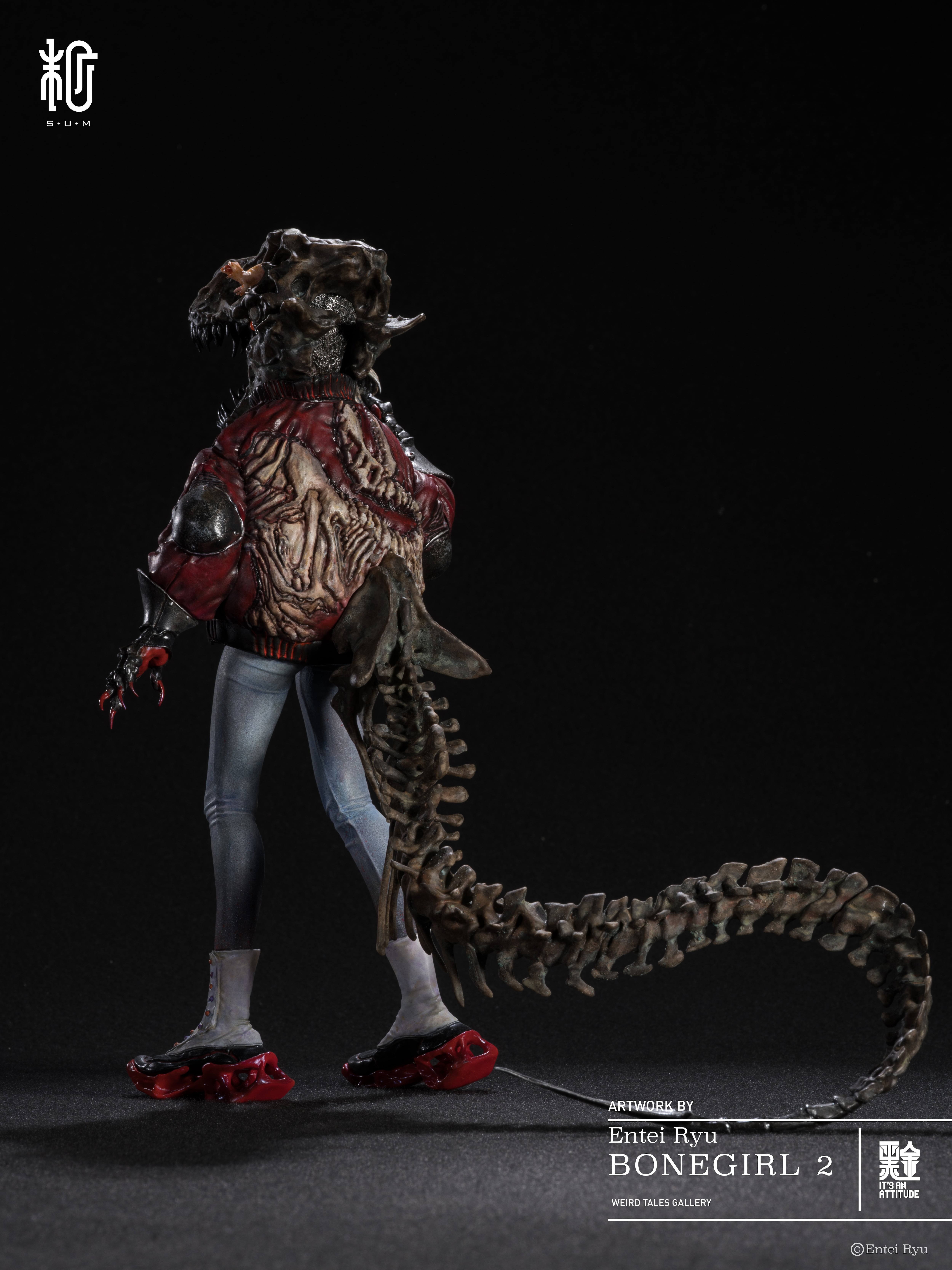 予約者専用】BONEGIRL2 塗装済み完成品 残金 ｜Entei Ryu 完全受注生産