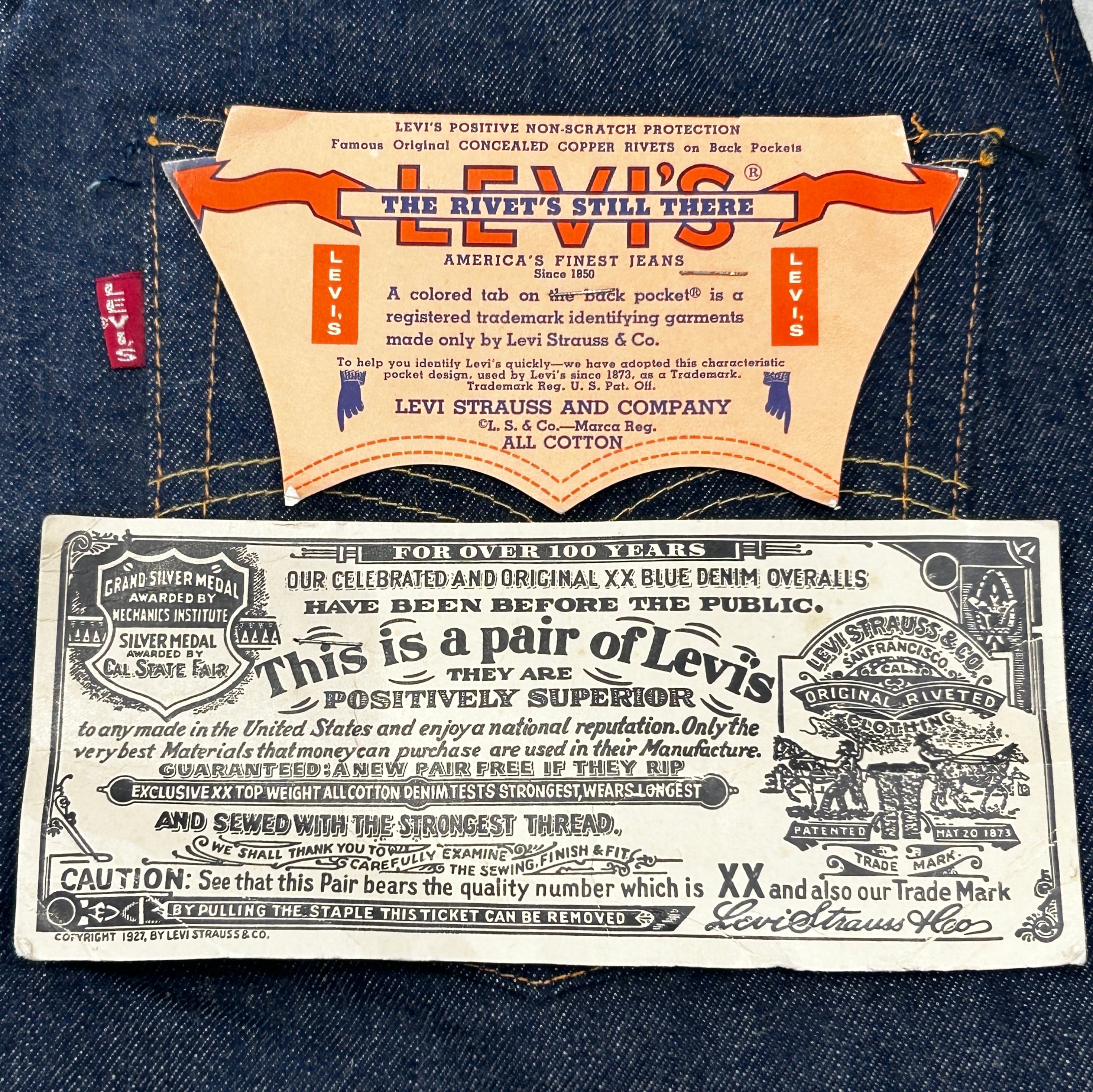 50s Levi's 503BXX Denim Pants Dead Stock 50年代 リーバイス 503BXX デニムパンツ デッドストック |  ヴィンテージカイトリオレゴン powered by BASE