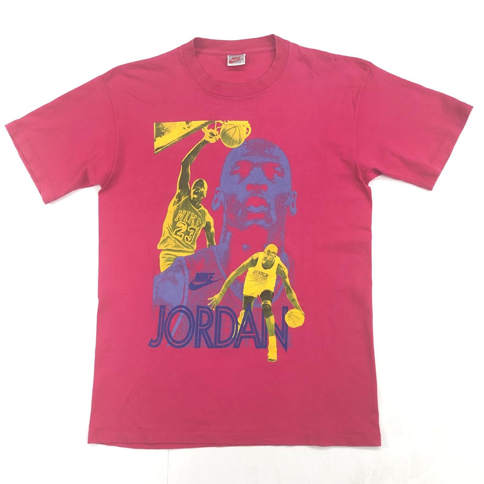 アメリカ古着AIR JORDAN バスケット服セット NIKE ナイキ 90年代 USA製 AIR JORDAN 銀タグ スポーツ プリント T