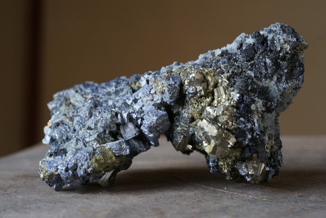 ガレナ/チャルコパイライト/パイライト/スファレライト　Galena/Chalcopyrite/Pyrite/Sphalerite