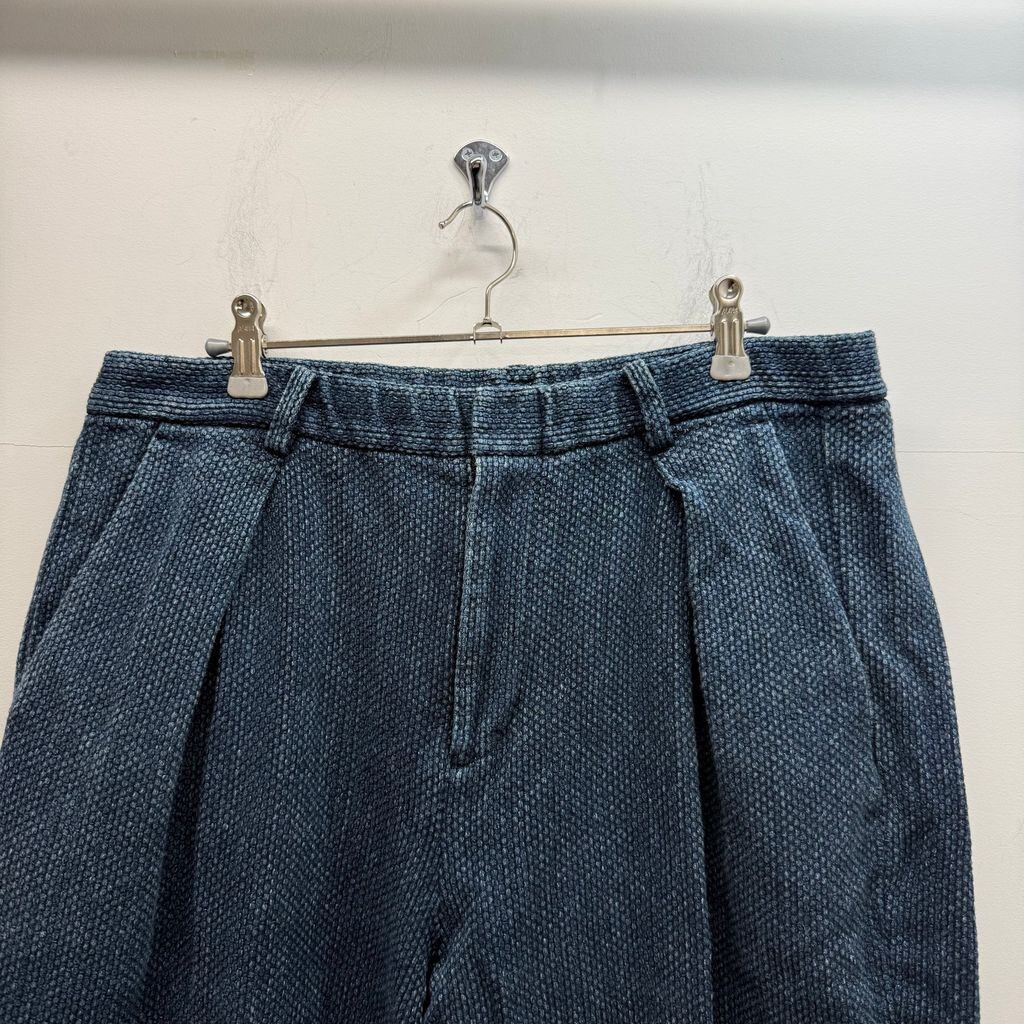 COLINA コリーナ Sashiko W-tuck Pants ダブルタックパンツ 182PT02