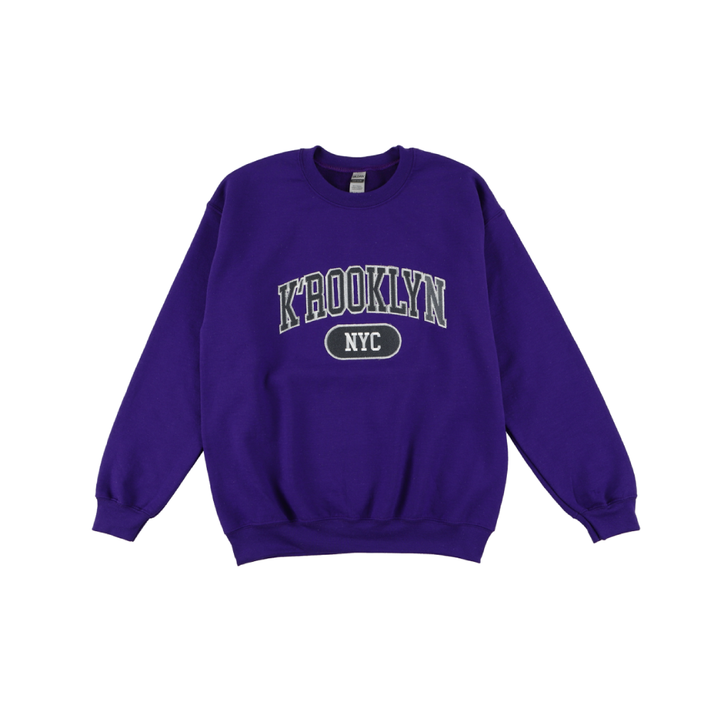 K'rooklyn College Sweat -Purple-