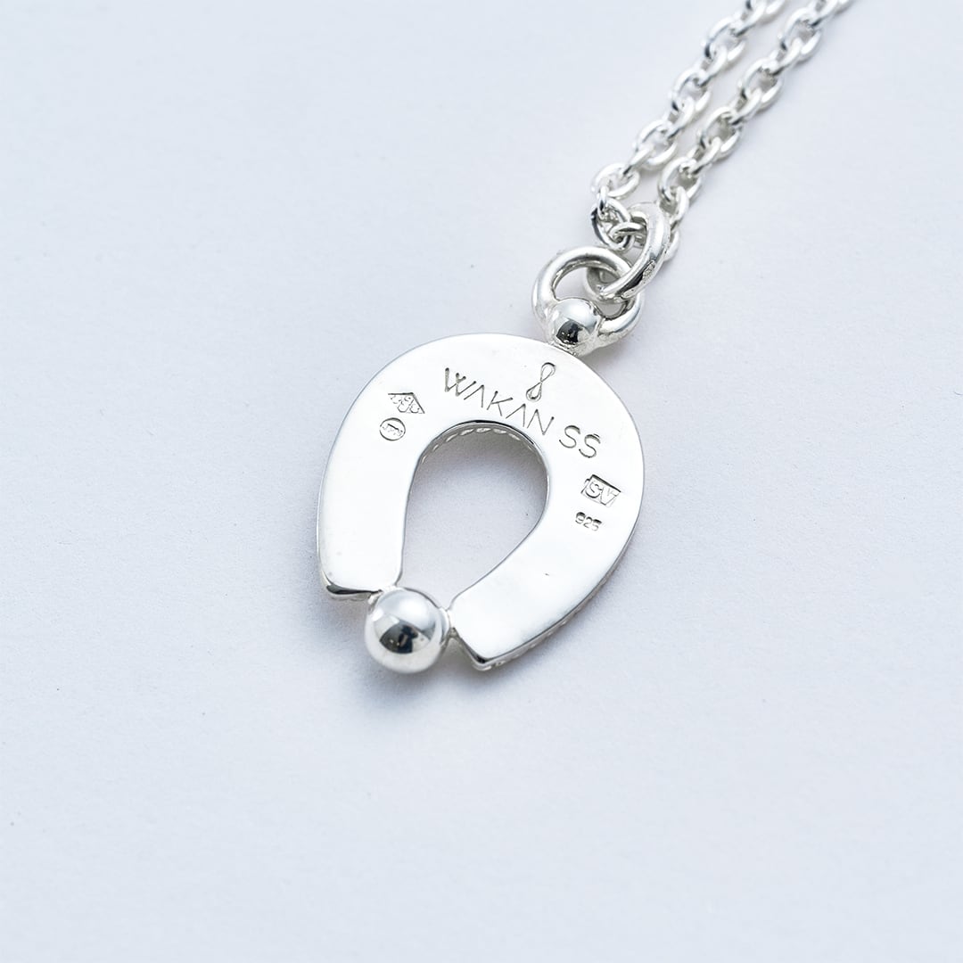 C-045 Spirit Horseshoe necklace (single) (60cm) | WAKAN SILVER