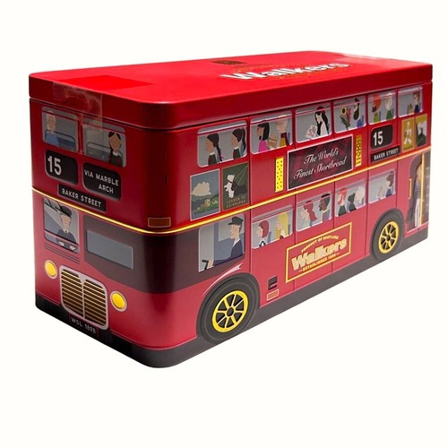 ウォーカー  ロンドンバス　数量限定品 デザイン缶 ショートブレッドフィンガー入りの画像