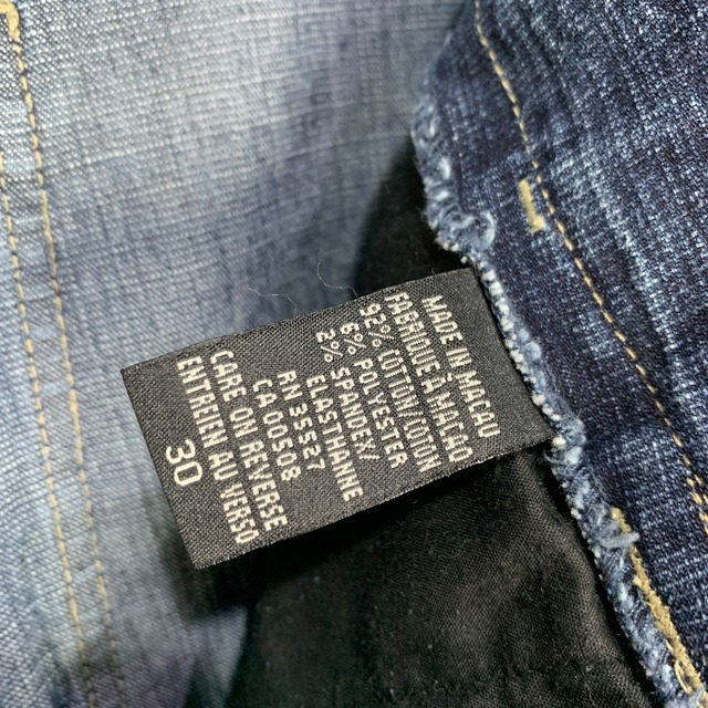 MARITHE FRANCOIS GIRBAUD シャトルデニムパンツ　W30