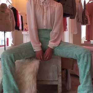 〈SALE〉【BRENDAN MORRIS】 cotton pants