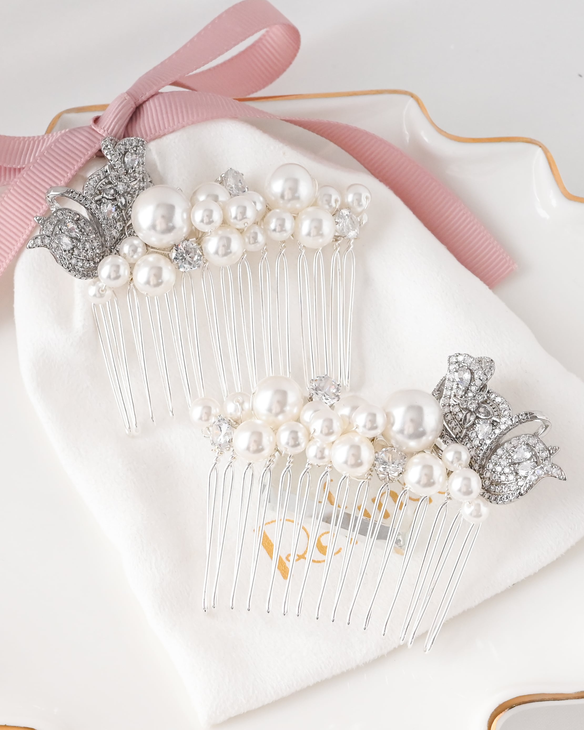 ジルコニア・クリスタルヘッドドレス | ブライダルアクセサリー