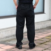 山内(ヤマウチ)、ウォッシュドウールリネンツイル・ツナギパンツ、ウールシャギー・スタンドカラーシャツジャケット