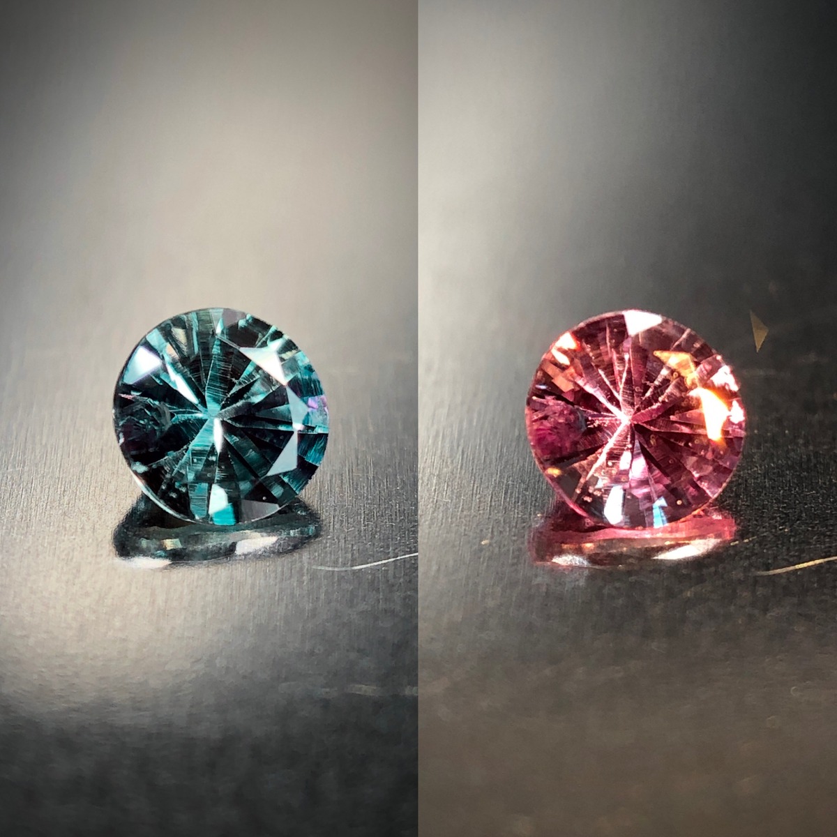 ビーズ/リール】 ? 天然 アレキサンドライド 0.452ct