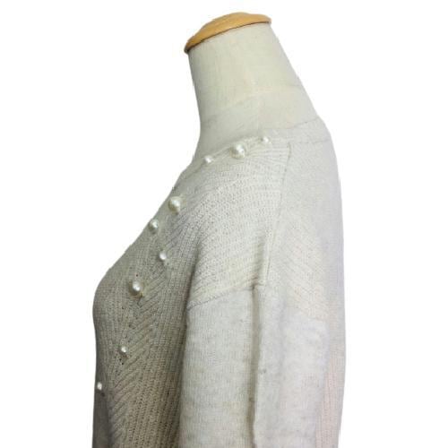 ラメ感とお花が可愛い、すっきりニット♥ギャラリービスコンティ2