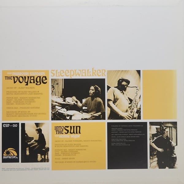 Sleep Walker / The Voyage / Into The Sun [ESP-010] - 画像2