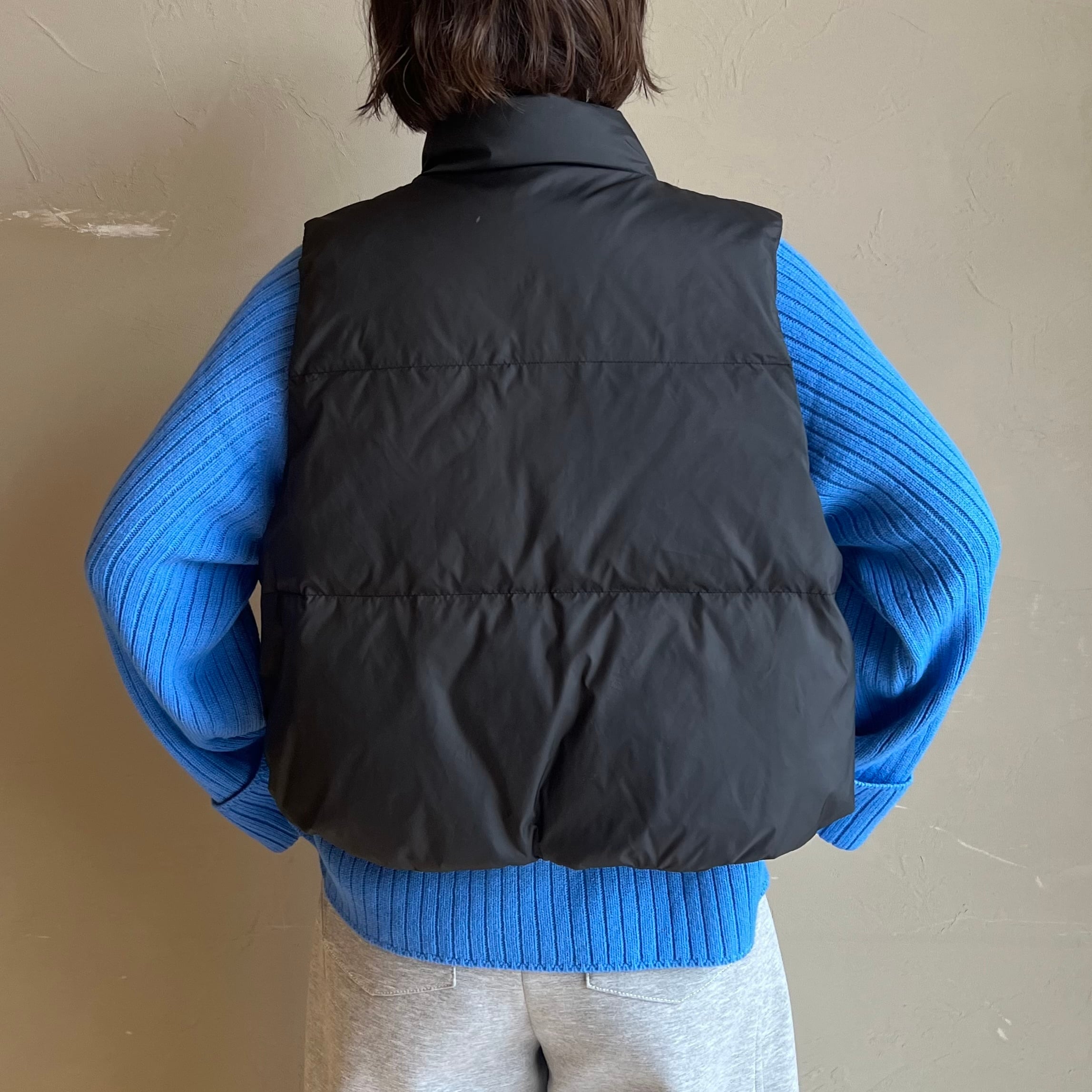 激レア！　1月17日までの出品！cvtvlist 初期　ダウンベスト QTUME 】LIMONTAダウンクロップドベスト | valance 福井｜レディース