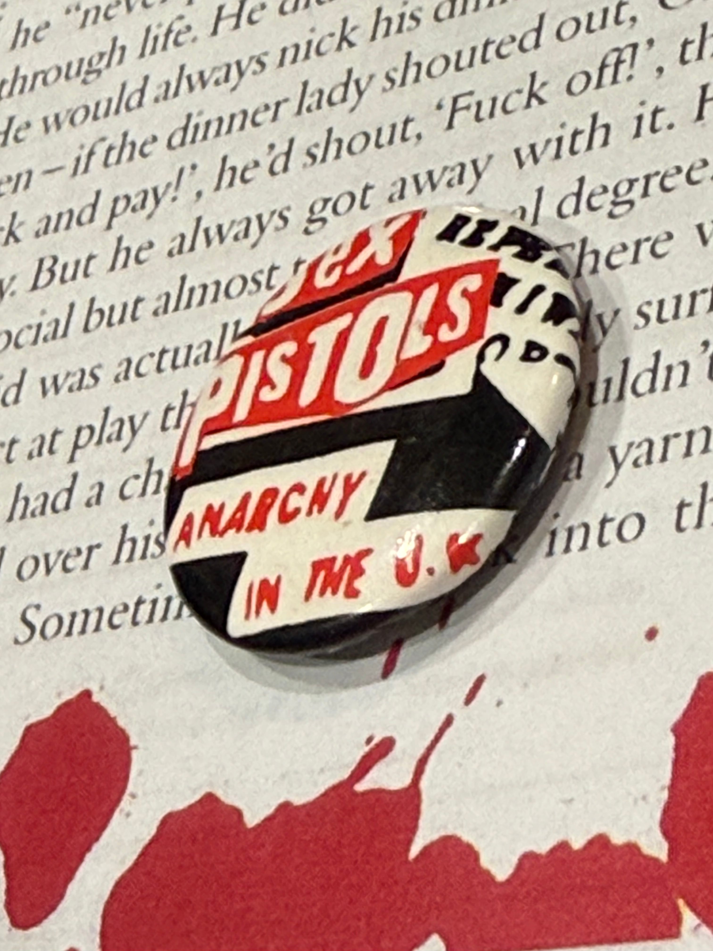 SEX PISTOLS Pinback button（セックスピストルズ 缶バッジ