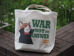 【復刻】トートバッグL【WAR IS NOT THE ANSWER】