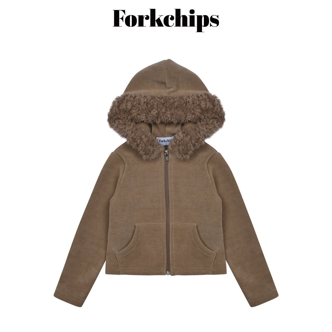 FORK CHIPS［取寄］bear hood zipup 26winter