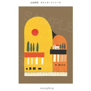 ポストカード 山田和明「夕暮れ時に」
