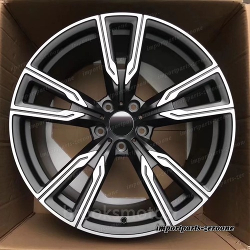 20インチ ツイン 5 スポーク グレー スタイル ホイール  BMW X5 E70 F15 X6 E71 F16 747 適合 LI-2183