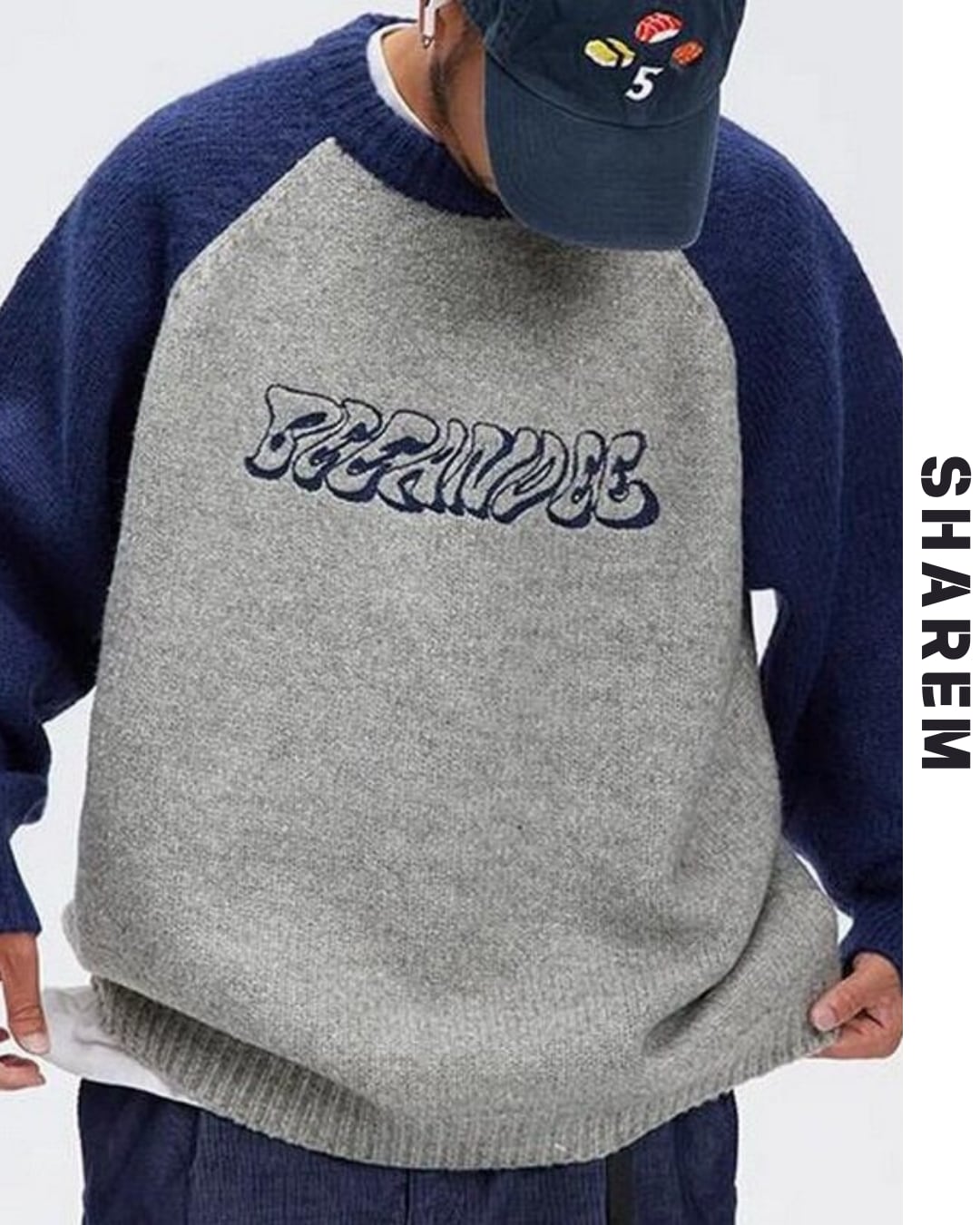 pullover mens knit sweater tops B0024