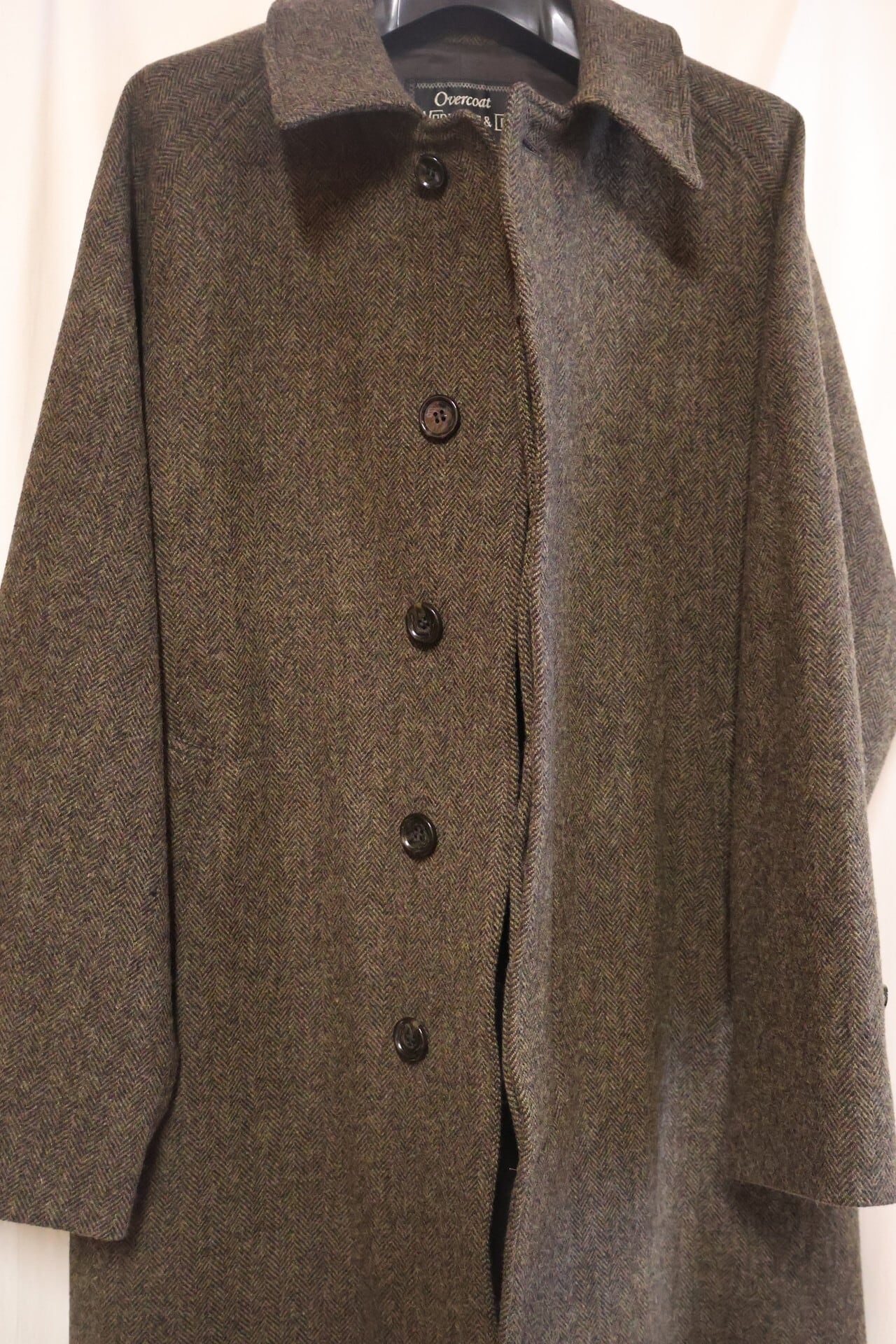 WORKERS / BAL COLLAR COAT ICHINOMIYA TWEED | castlerock