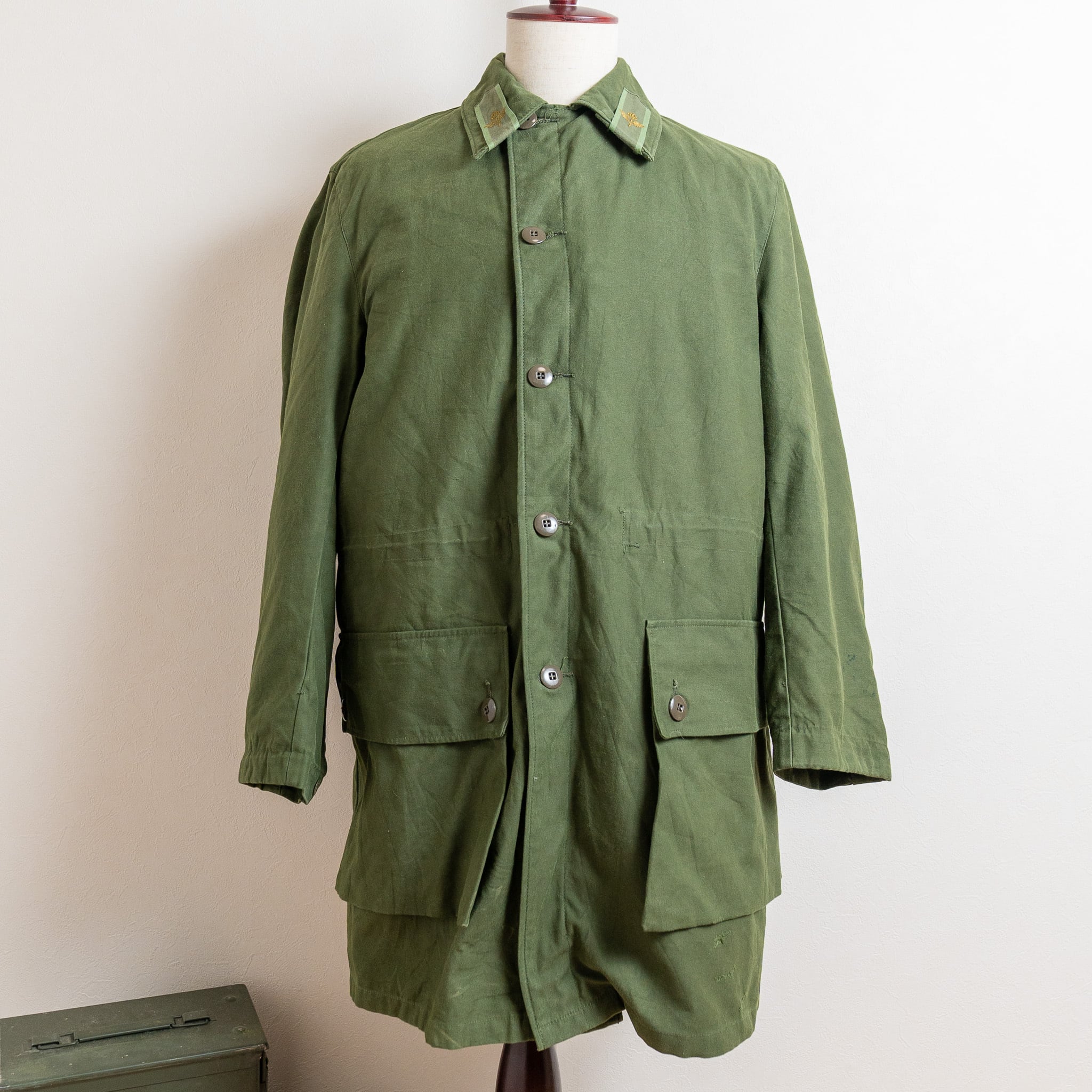 USED】Swedish Army M-59 Field Coat 