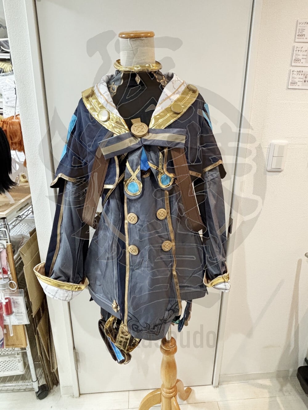 【男性サイズ】原神 フレミネ 風衣装【ウィッグ、ブーツ付き】
