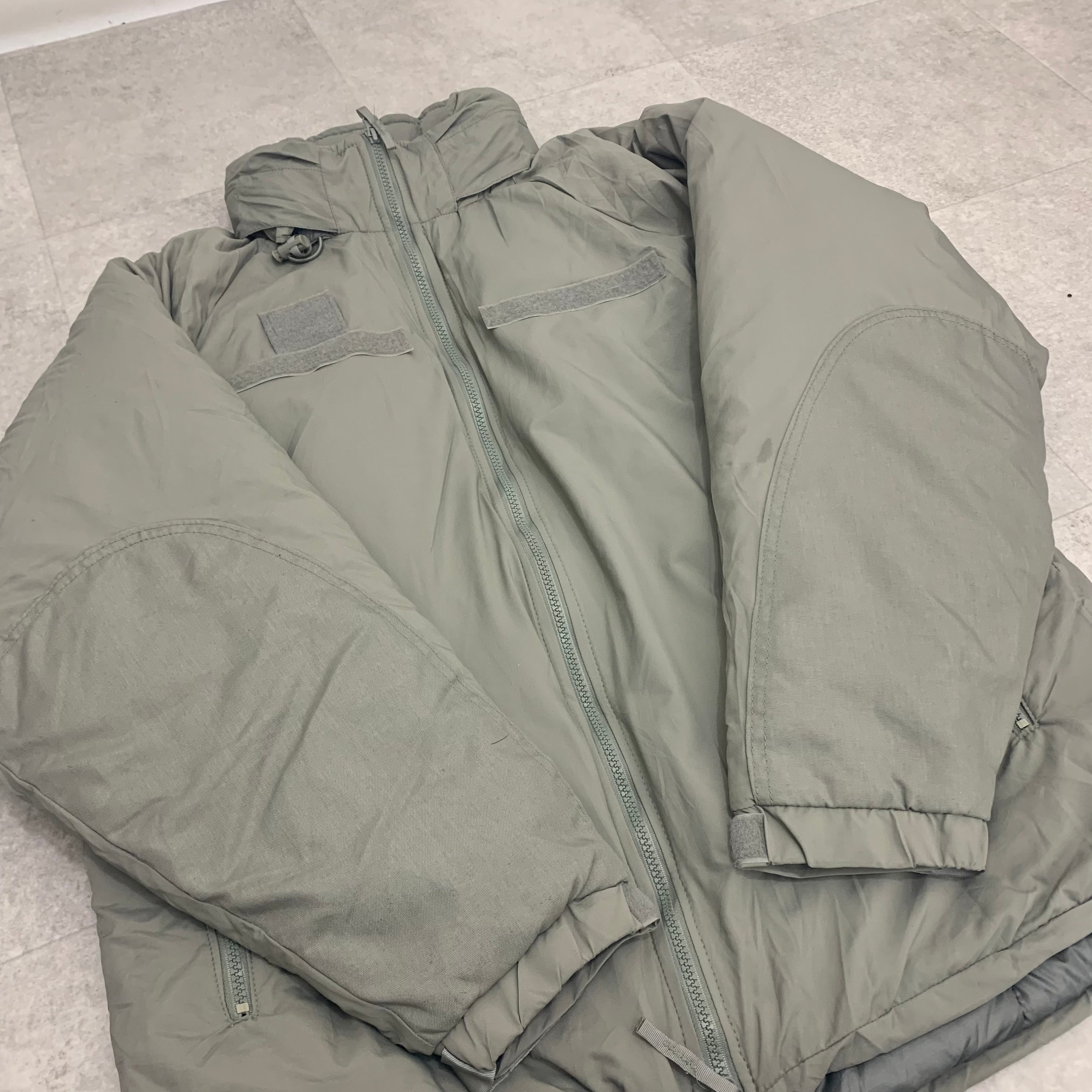 テニア製 プリマロフト level7 ダウンジャケット ミリタリー レベル7