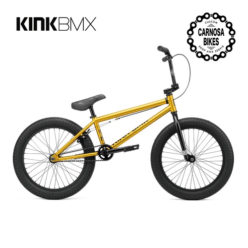 【KINK BMX】CURB [カーブ] Matte Gold Leaf 2023【店頭お渡し】