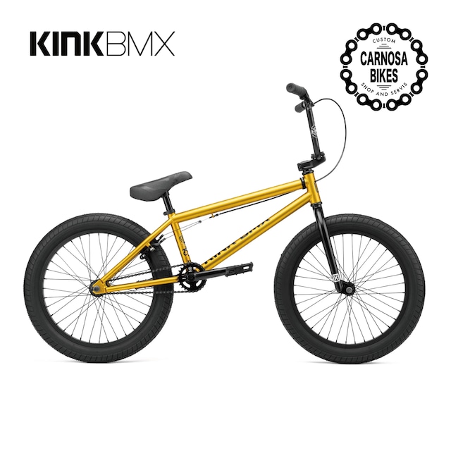 【KINK BMX】CURB [カーブ] Matte Gold Leaf 2023【店頭お渡し】