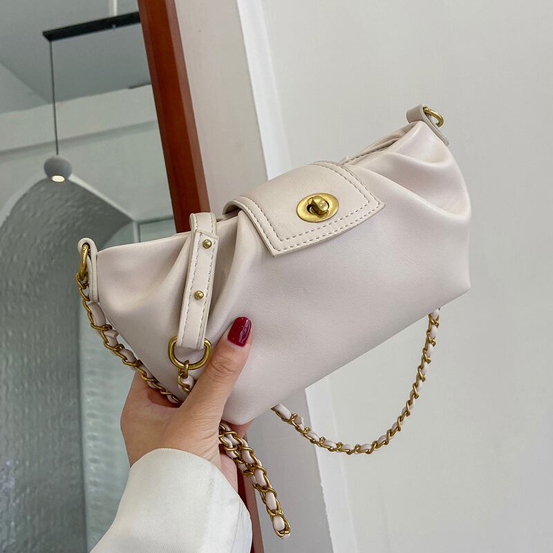 チェーン スクウェア ハンドバッグ メッセンジャーバッグ 手作りハンドバック19014693781