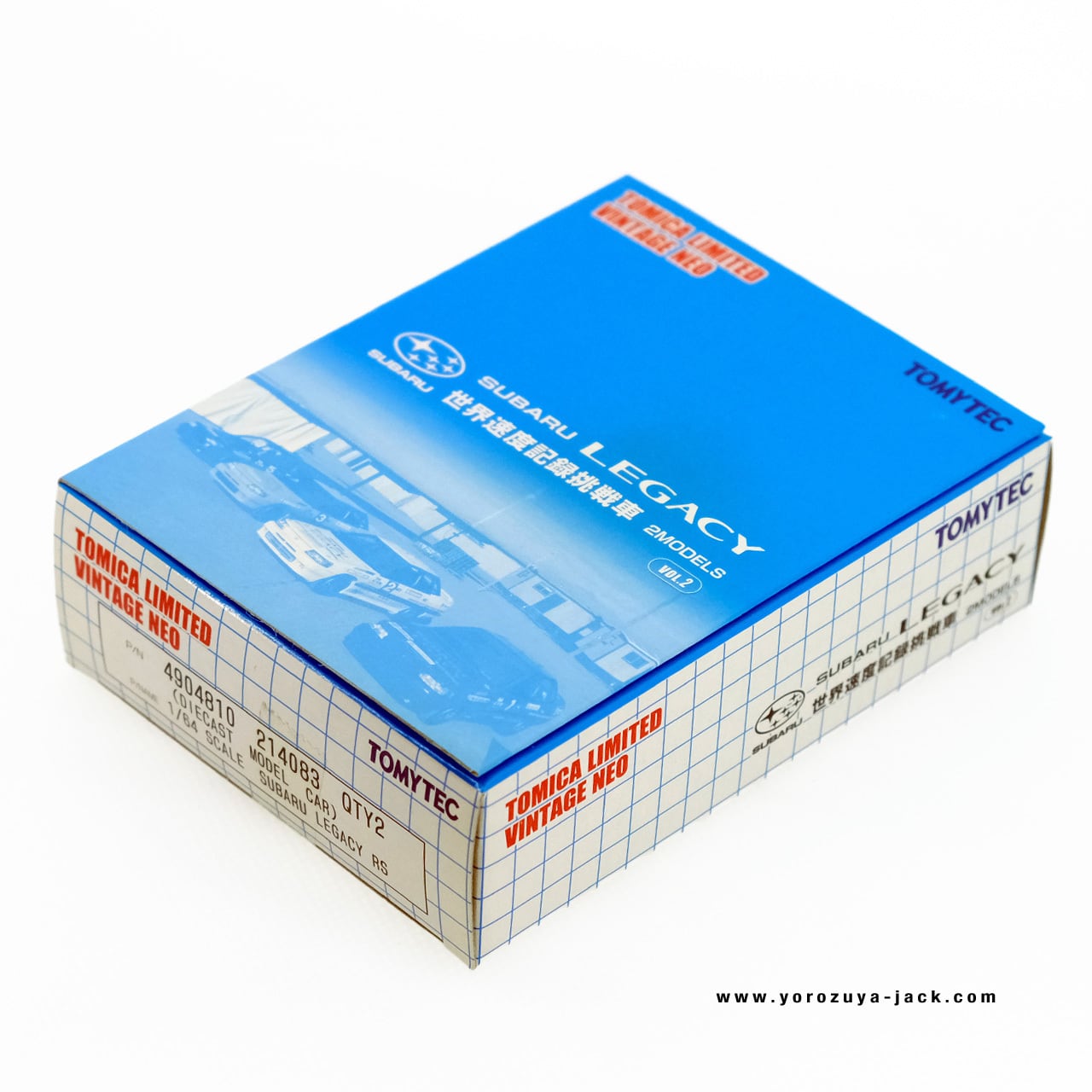 トミカリミテッドヴィンテージネオ スバル レガシィ 世界速度