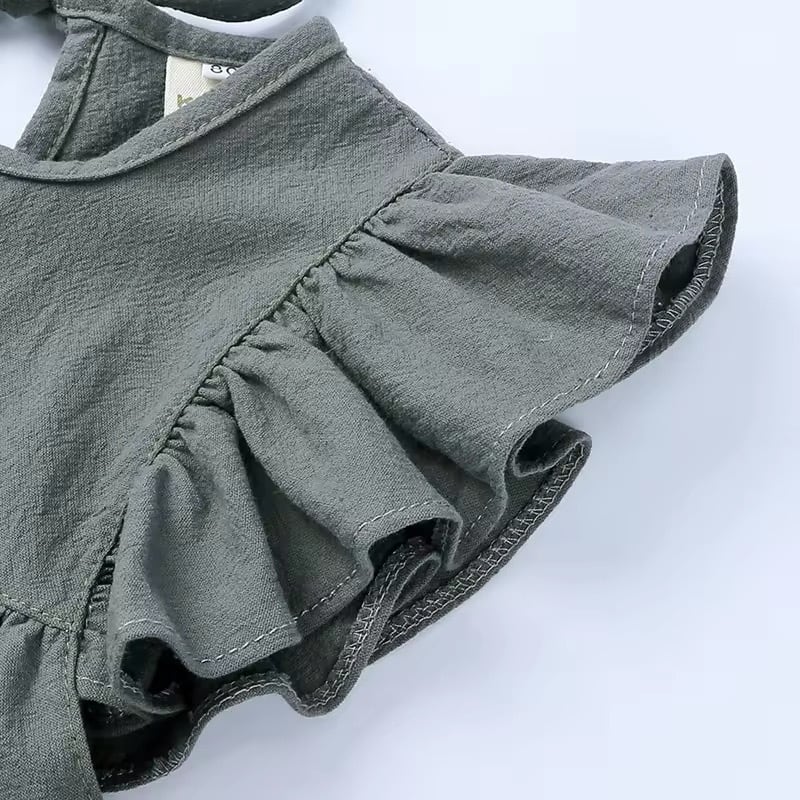 天然素材リネン☆フリルtopsとブルマのセットアップ | H's TC