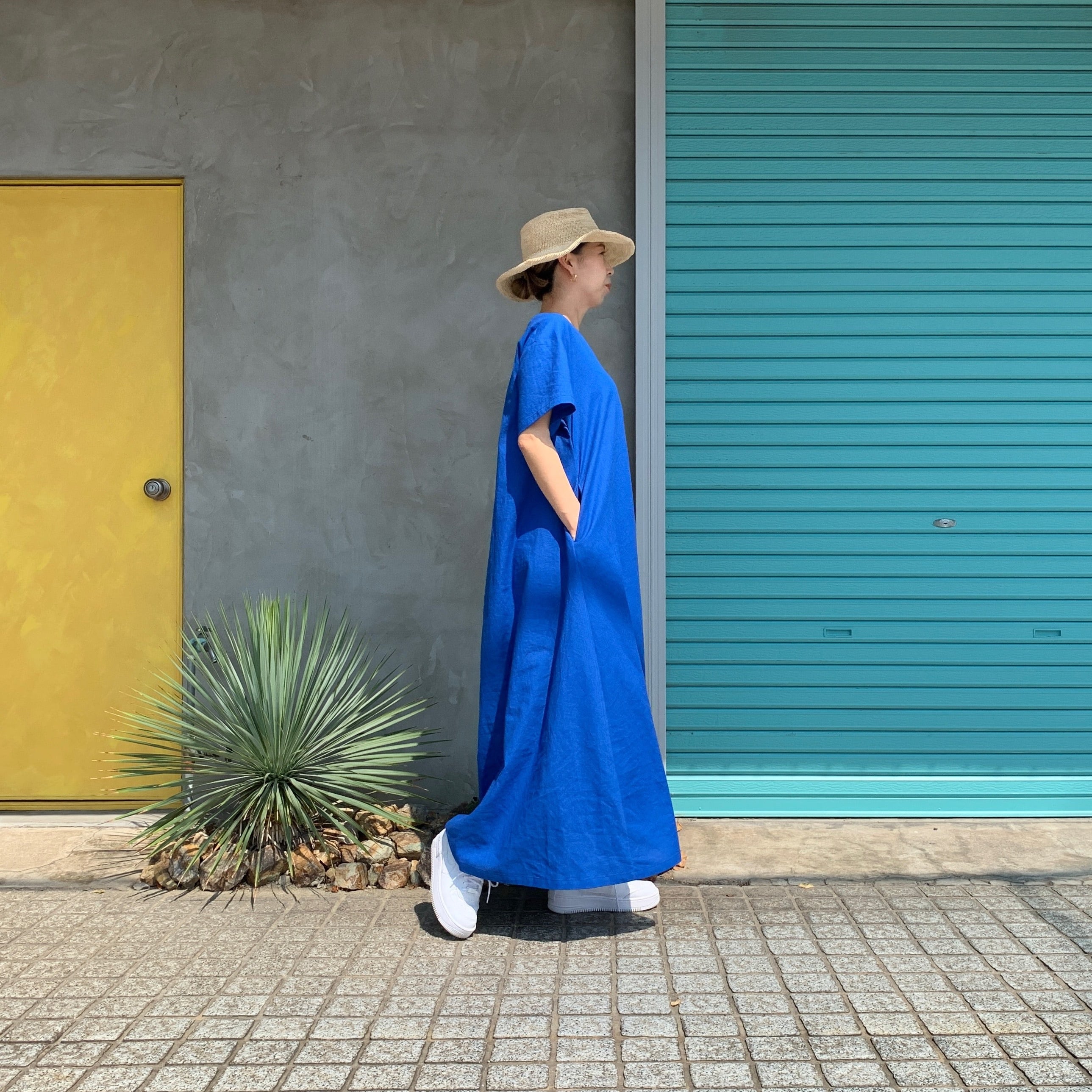 【残り1点】V-neck one piece FREEサイズ