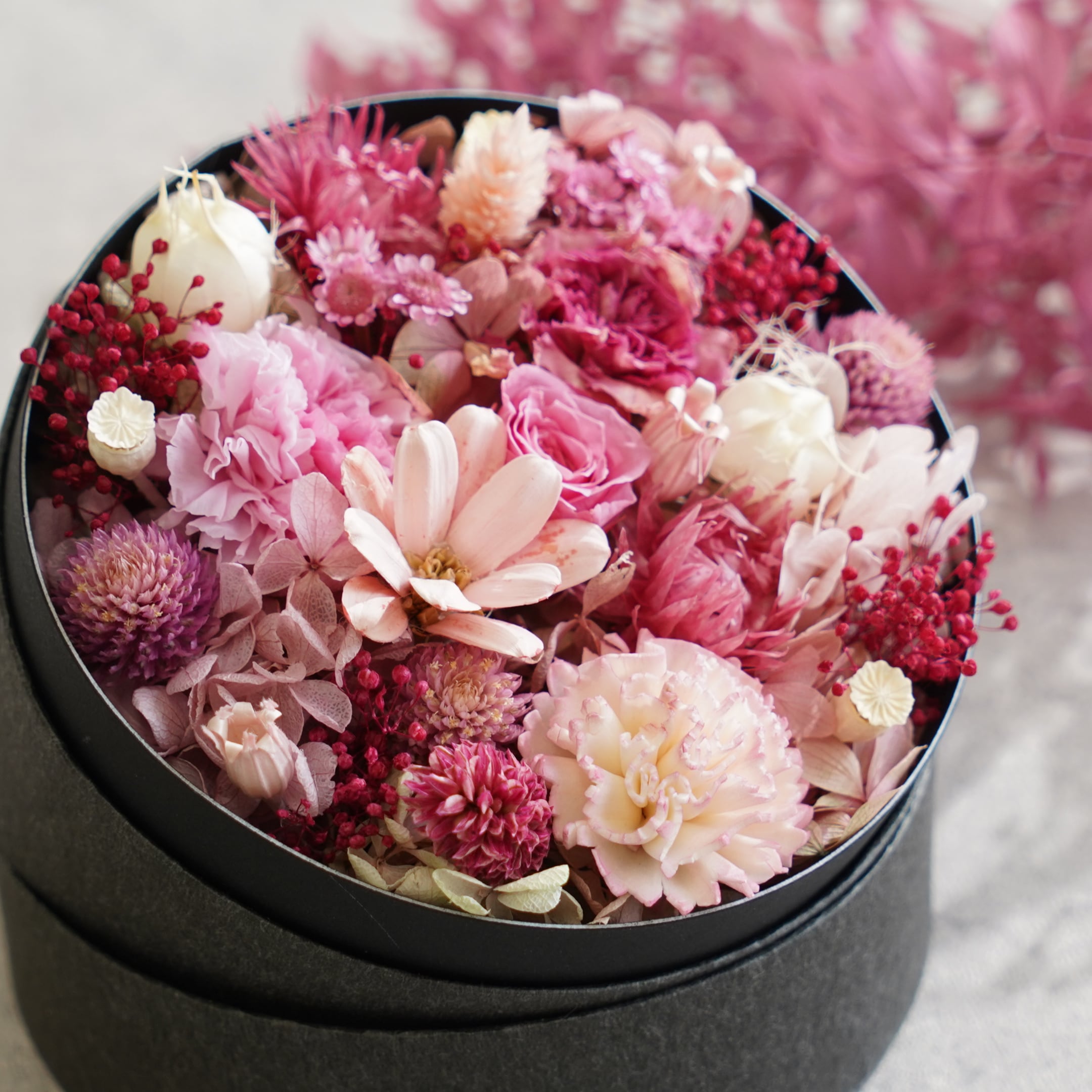 オーダー受け付けますプリザーブドフラワー