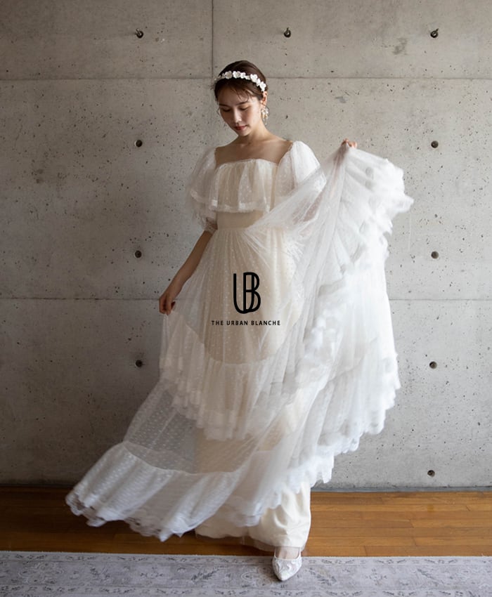 NEW】【THE URBAN BLANCHE ORIGINAL 】 ウエディングドレス 結婚式  