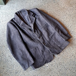 "deadstock" 40's~50's フランス製 ウールファーマーズジャケット used [401031]