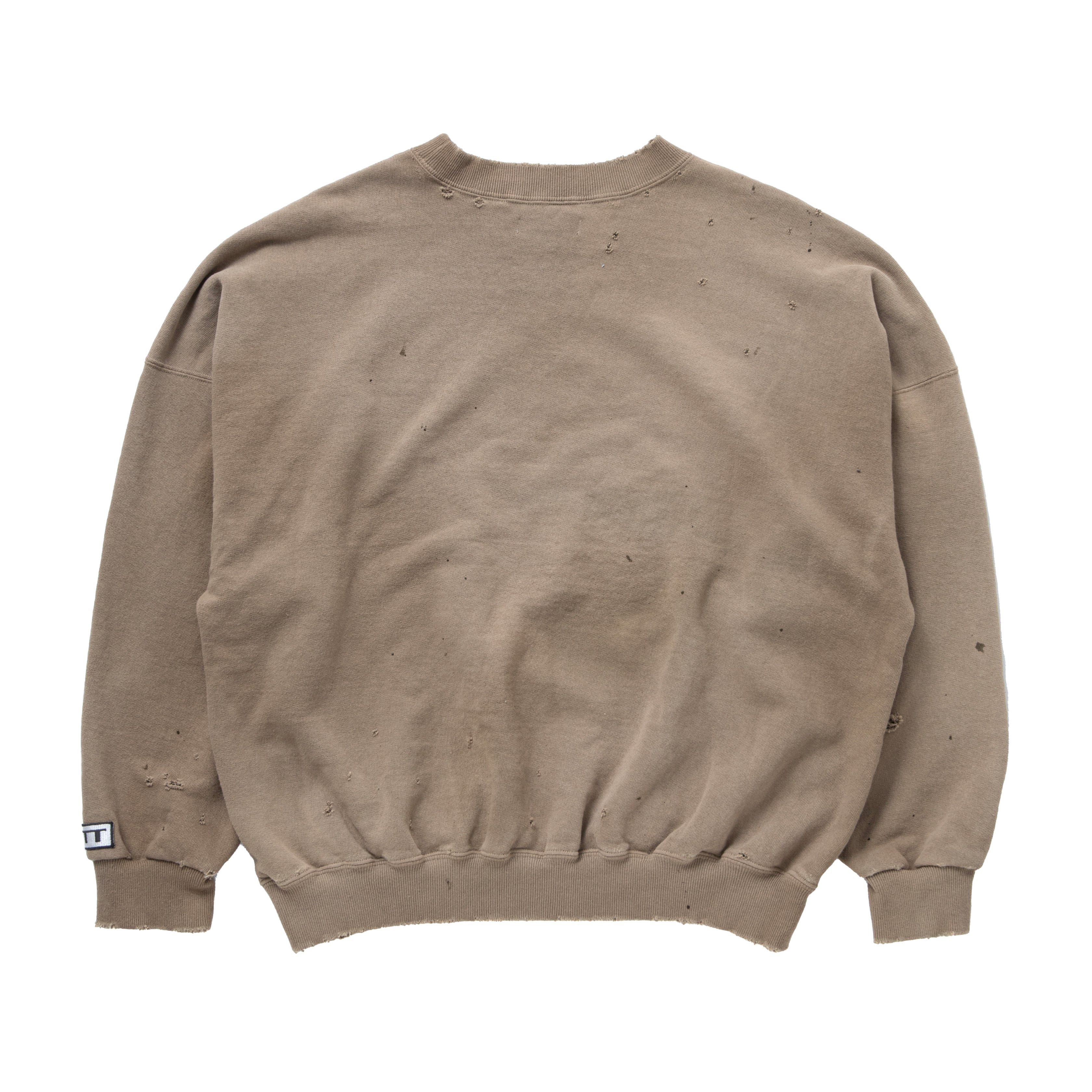 TTT MSW 23AW Crew Neck Sweat (Sand Beige) | Moore powered by BASE