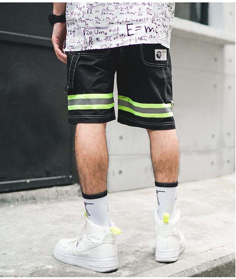 全1色 ハーフパンツ プリント カジュアル ストリート おしゃれ