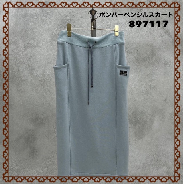 [予約販売] ayane アヤン　ボンバーペンシルスカート 897117 (11/末入荷予定)