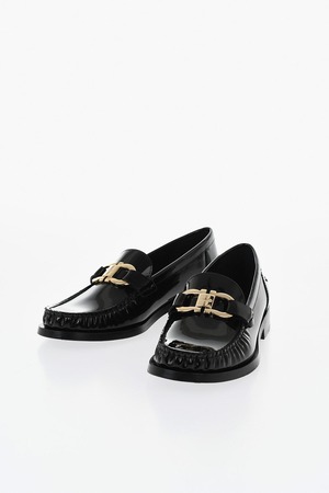 SALVATORE FERRAGAMO サルヴァトーレフェラガモ ローファー カーフレザー・エナメル