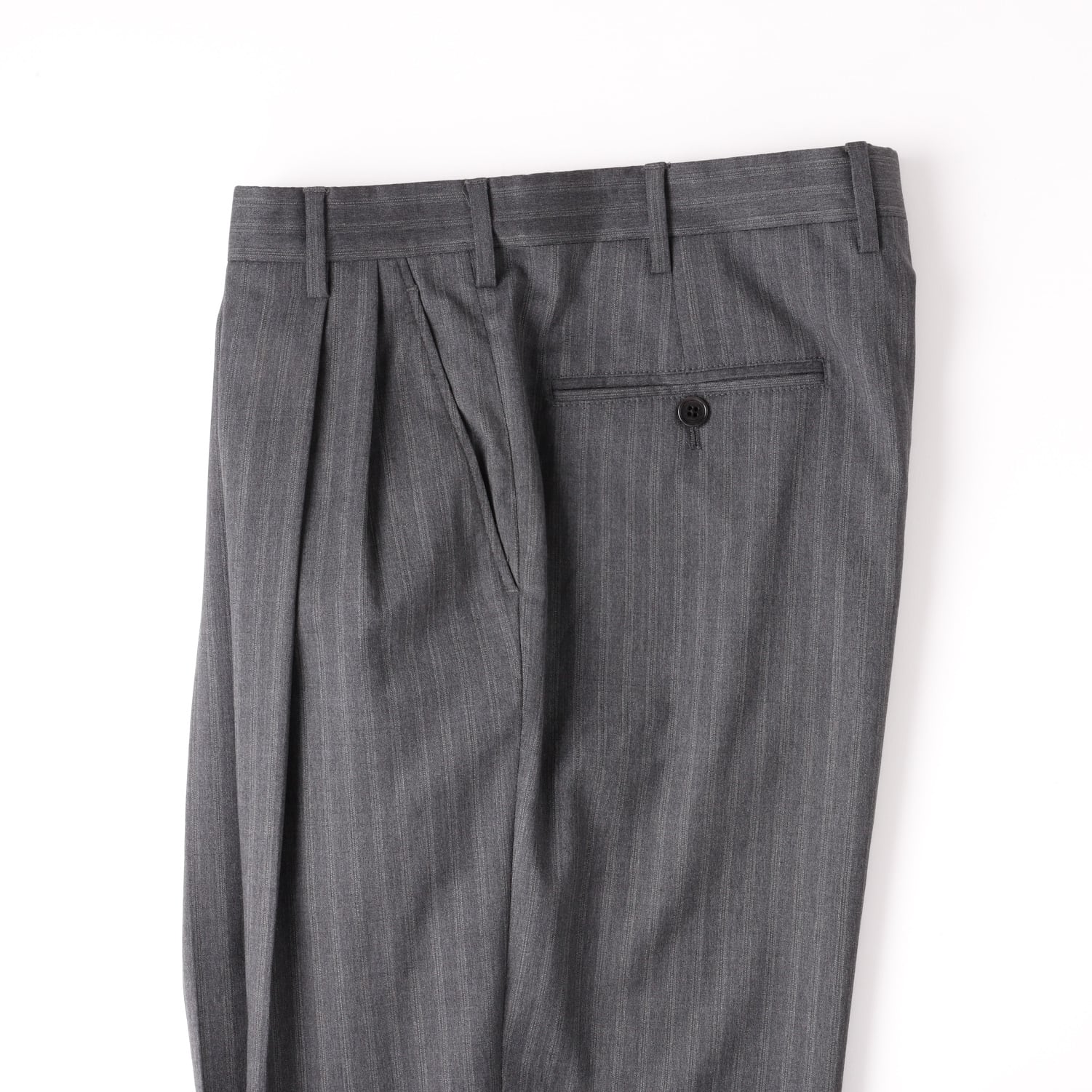 【極美品】ブルックスブラザーズ トレーニョ1900ウールスラックス グレーw31 極美品】Brooks brothers special wool slacks pants W33 gray stripe