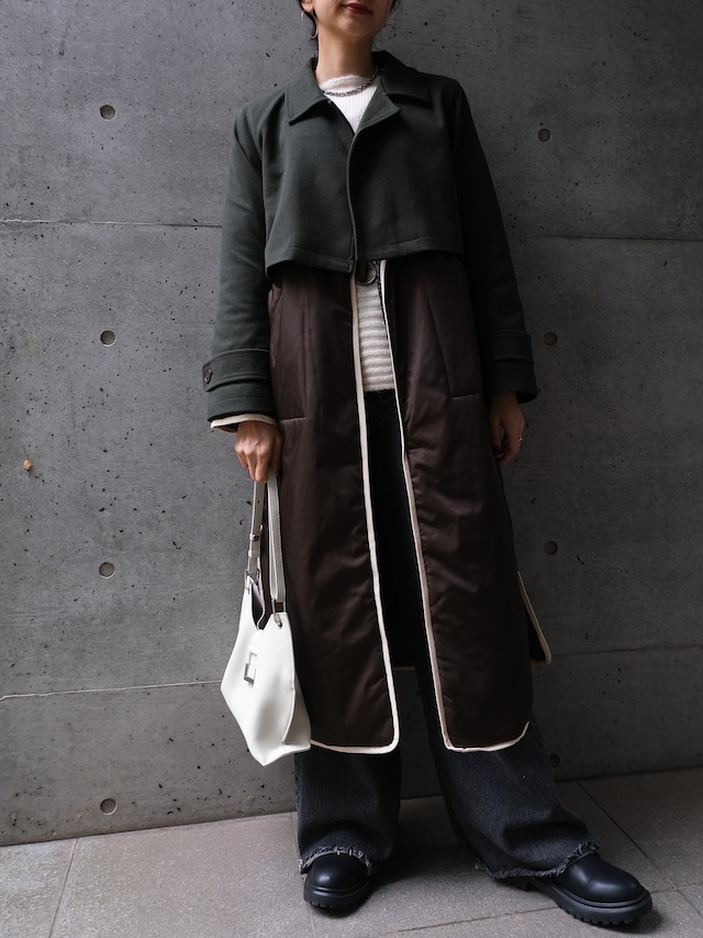 SHORT JACKET ＋ PUFFER COAT【CA1A-C283】